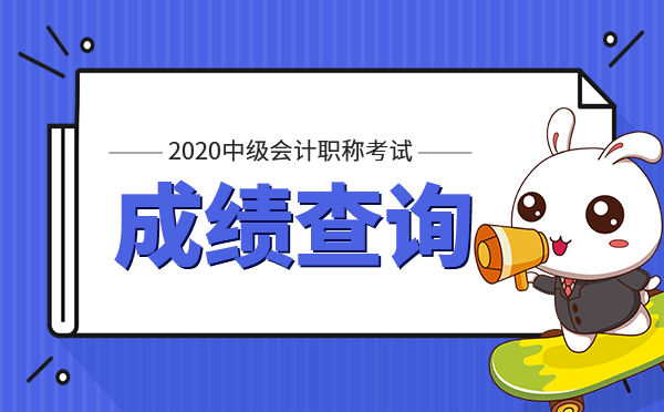 2020天津中级会计资格考试成绩查询入口