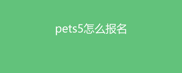 pets5ô