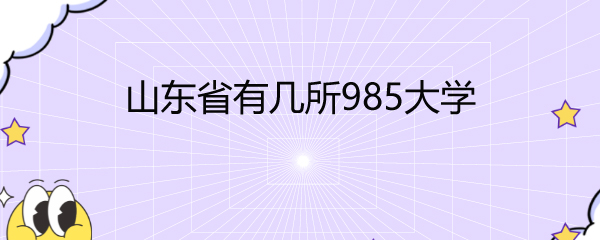 ɽʡм985ѧ