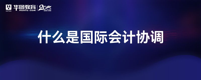 什么是国际会计协调