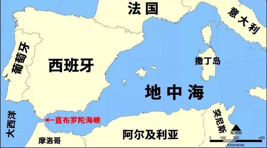 世界各海峡地图图片