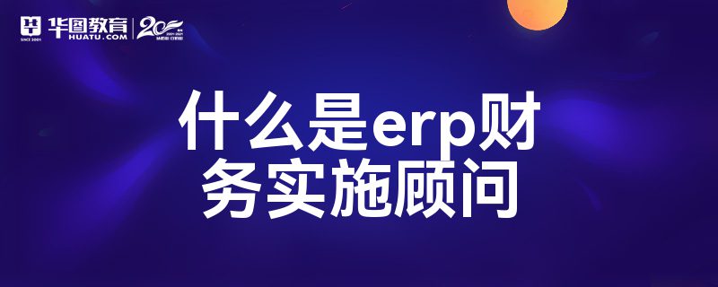 什么是erp财务实施顾问