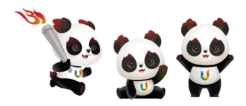 成都大运会吉祥物是一个名叫蓉宝的大熊猫