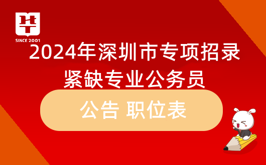 注意，2024年深圳公务员考试成绩已出，速查！